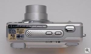 Kodak's EasyShare LS443 digital camera. Copyright (c) 2002, The Imaging Resource. All rights reserved. Click for a bigger picture!