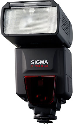 The Sigma EF-610 DG ST flash strobe. Photos provided by Sigma Corp. of America. Click for a bigger picture!