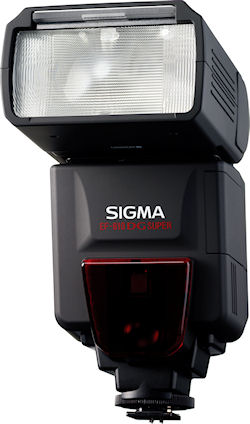 The Sigma EF-610 DG Super flash strobe. Photos provided by Sigma Corp. of America. Click for a bigger picture!