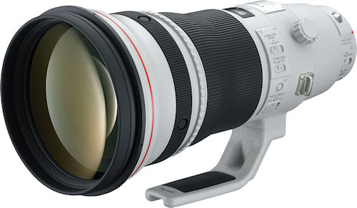 The Canon EF 400mm f/2.8L IS II USM lens. Photo provided by Canon USA Inc. Click for a bigger picture!