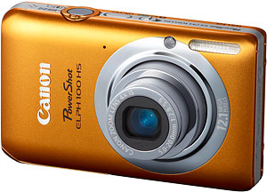 Canon's PowerShot ELPH 100 HS digital camera. Photo provided by Canon USA Inc. Click for a bigger picture!