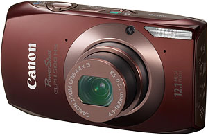 Canon's PowerShot ELPH 500 HS digital camera. Photo provided by Canon USA Inc. Click for a bigger picture!