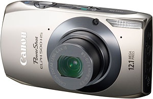 Canon's PowerShot ELPH 500 HS digital camera. Photo provided by Canon USA Inc. Click for a bigger picture!