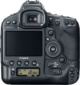 Canon's EOS-1D X digital SLR. Photo provided by Canon USA Inc. Click for a bigger picture!
