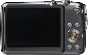 Casio's EXILIM EX-FS10 digital camera. Photo provided by Casio America Inc. Click for a bigger picture!