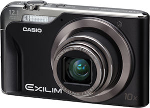 Casio's EXILIM Hi-Zoom EX-H10 digital camera. Photo provided by Casio America Inc. Click for a bigger picture!
