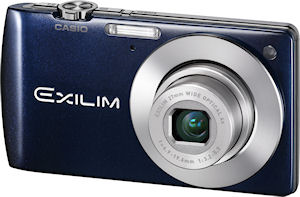 Casio's EXILIM Card EX-S200 digital camera. Photo provided by Casio Computer Co. Ltd. Click for a bigger picture!
