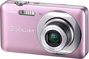 Casio's EXILIM Zoom EX-Z800 digital camera. Photo provided by Casio Computer Co. Ltd. Click for a bigger picture!