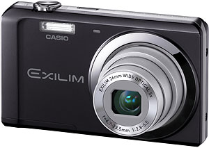 Casio's EXILIM EX-ZS5 digital camera. Photo provided by Casio America Inc. Click for a bigger picture!