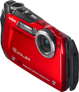Casio's EXILIM G EX-G1 digital camera. Photo provided by Casio America Inc. Click for a bigger picture!
