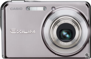 Casio's EXILIM CARD EX-S770 digital camera. Courtesy of Casio, with modifications by Michael R. Tomkins. Click for a bigger picture!