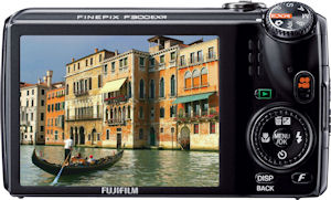 Fujifilm's FinePix F300EXR digital camera. Photo provided by Fujifilm North America Corp. Click for a bigger picture!