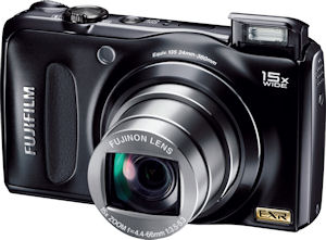 Fujifilm's FinePix F300EXR digital camera. Photo provided by Fujifilm North America Corp. Click for a bigger picture!