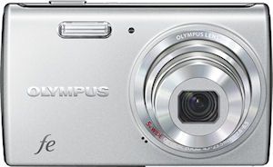 Olympus' FE-5040 digital camera. Photo provided by Olympus Imaging Corp.