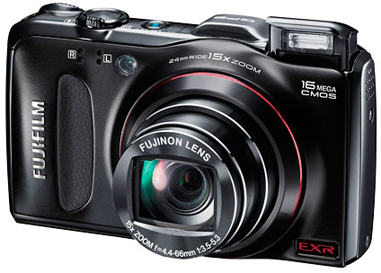 Fujifilm's FinePix F550EXR digital camera. Photo provided by Fujifilm North America Corp.