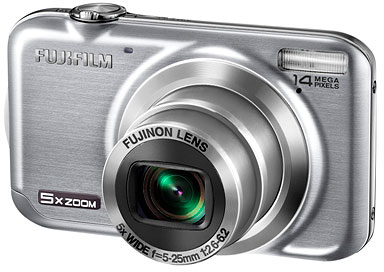 Fujifilm's FinePix JX300 digital camera. Photo provided by Fujifilm North America Corp.