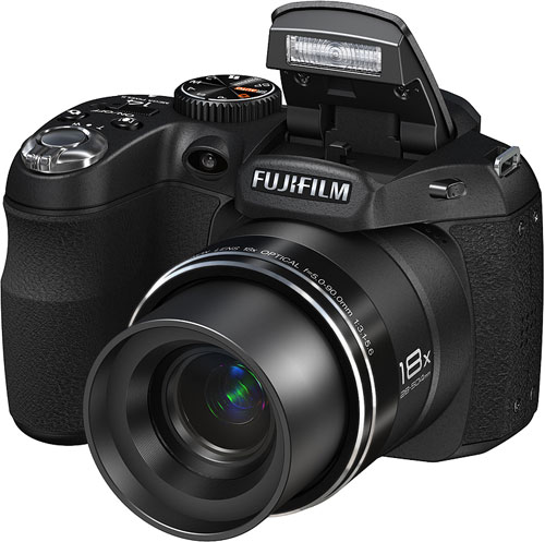 Fujifilm's FinePix S2950 digital camera. Photo provided by Fujifilm North America Corp. Click for a bigger picture!
