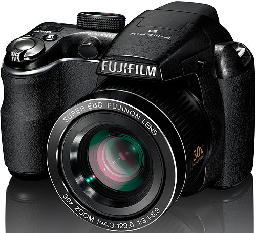 Fujifilm's FinePix S4000 digital camera. Photo provided by Fujifilm North America Corp. Click for a bigger picture!