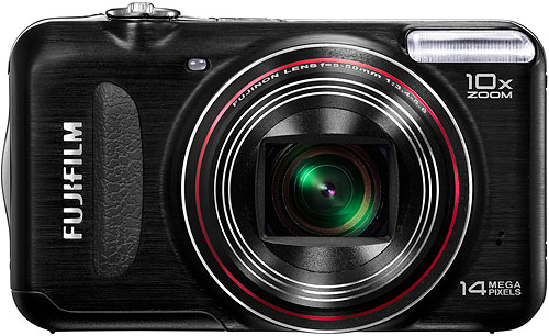 Fujifilm's FinePix T300 digital camera. Photo provided by Fujifilm North America Corp. Click for a bigger picture!