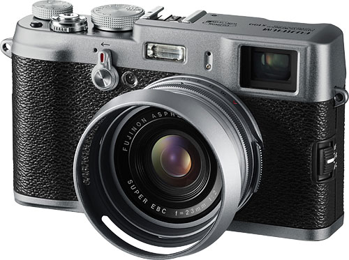 Fujifilm's FinePix X100 digital camera. Photo provided by Fujifilm Canada Inc. Click for a bigger picture!