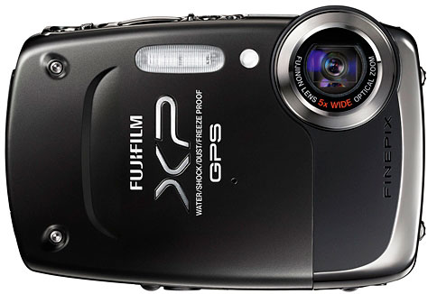 Fujifilm's FinePix XP30 digital camera. Photo provided by Fujifilm North America Corp.