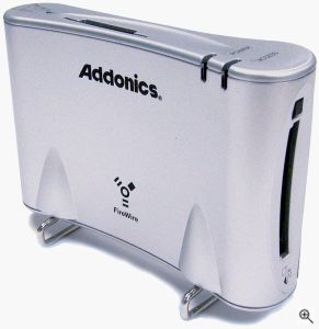 Addonics' FireWire DigiDrive. Click for a bigger picture!