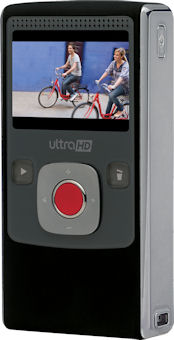 The new Flip UltraHD camcorder by Pure Digital Technologies. Photo and caption provided by Pure Digital Technologies. Click for a bigger picture!