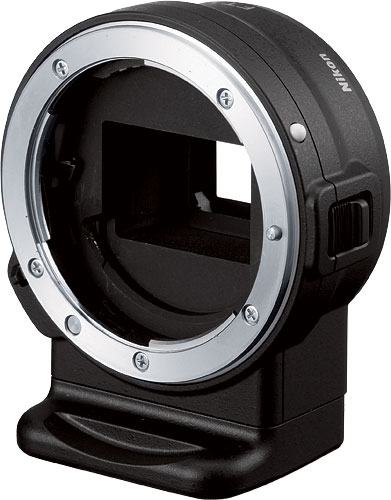 Nikon's FT1 Mount Adapter. Photo provided by Nikon Corp. Click for a bigger picture!