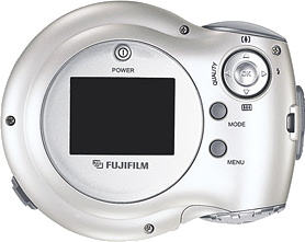 Fujifilm's Q1 DIGITAL 4.0 Ir digital camera. Courtesy of Fujifilm, with modifications by Michael R. Tomkins.