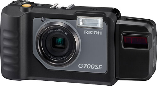 Ricoh's G700SE digital camera. Photo provided by Ricoh. Click for a bigger picture!