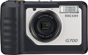 Ricoh's G700 digital camera. Photo provided by Ricoh Co. Ltd. Click for a bigger picture!