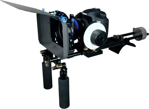 Genus camera rig. Photo provided by Manfrotto Distribution Inc. Click for a bigger picture!