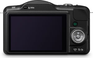 Panasonic's Lumix DMC-GF3 compact system camera. Photo provided by Panasonic Consumer Electronics Co. Click for a bigger picture!