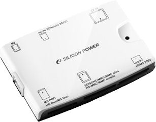 Silicon Power's Handy 33-in-1 card reader. Photo provided by Silicon Power Computer & Communications Inc.