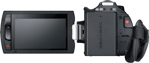 Samsung's H-Series digital camcorders. Photo provided by Samsung Electronics America Inc. Click for a bigger picture!