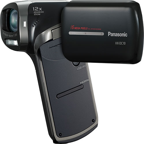 The Panasonic HX-DC10 Full-HD Camcorder. Photo provided by Panasonic Marketing Europe GmbH. Click for a bigger picture!