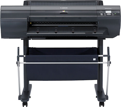 The imagePROGRAF iPF6350 large format printer. Photo provided by Canon USA Inc. Click for a bigger picture!