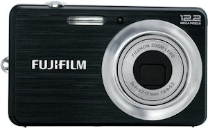 Fujifilm's FinePix J38 digital camera. Photo provided by Fujifilm USA Inc. Click for a bigger picture!
