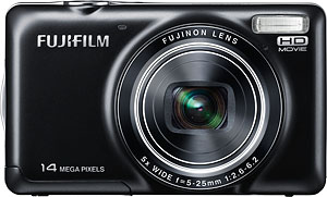 Fujifilm's FinePix JX370 digital camera. Photo provided by Fujifilm UK Ltd. Click for a bigger picture!