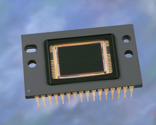 The Kodak KAI-2020 image sensor is a progressive scan, interline transfer CCD chip with 1.92 megapixel resolution, aimed at industrial and scientific usage. Photo provided by Eastman Kodak Co.