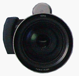 Kowa's TD-1 Super Telephoto Zoom digital camera / spotting scope. Courtesy of Kowa, with modifications by Michael R. Tomkins.