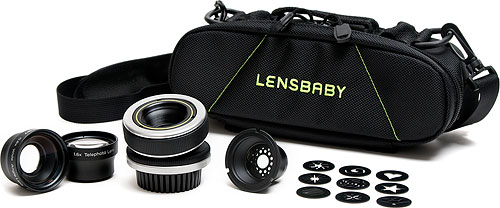 The Lensbaby Portrait Kit. Photo provided by Lensbaby Inc. Click for a bigger picture!