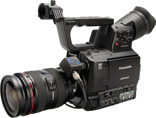 Redrock Micro's LiveLens MFT adapter allows Canon EF-mount lenses to be used on Micro Four Thirds camera and camcorder bodies. Photo provided by Redrock Micro. Click for a bigger picture!