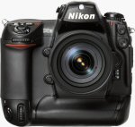 Nikon's D2H digital camera. Courtesy of Nikon, with modifications by Michael R. Tomkins.