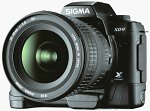 Sigma's SD9 digital camera.