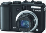 Canon's PowerShot G7 digital camera. Courtesy of Canon, with modifications by Michael R. Tomkins.