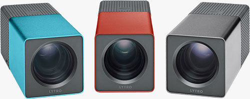 The Lytro light-field camera has an 8x optical zoom lens with fixed f/2 aperture. Photo provided by Lytro Inc. Click for a bigger picture!
