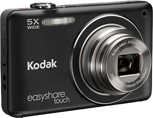 Kodak's EasyShare Touch M5370 digital camera. Image provided by Eastman Kodak Co. Click for a bigger picture!