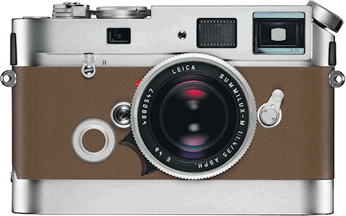 The LEICA M7 Edition ‘Hermès’. Photo provided by Leica Camera AG. Click for a bigger picture!