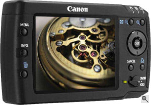 Canon's Media Storage M80 device. Courtesy of Canon, with modifications by Michael R. Tomkins. Click for a bigger picture!